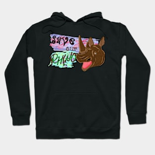 Save Our Rhino Hoodie